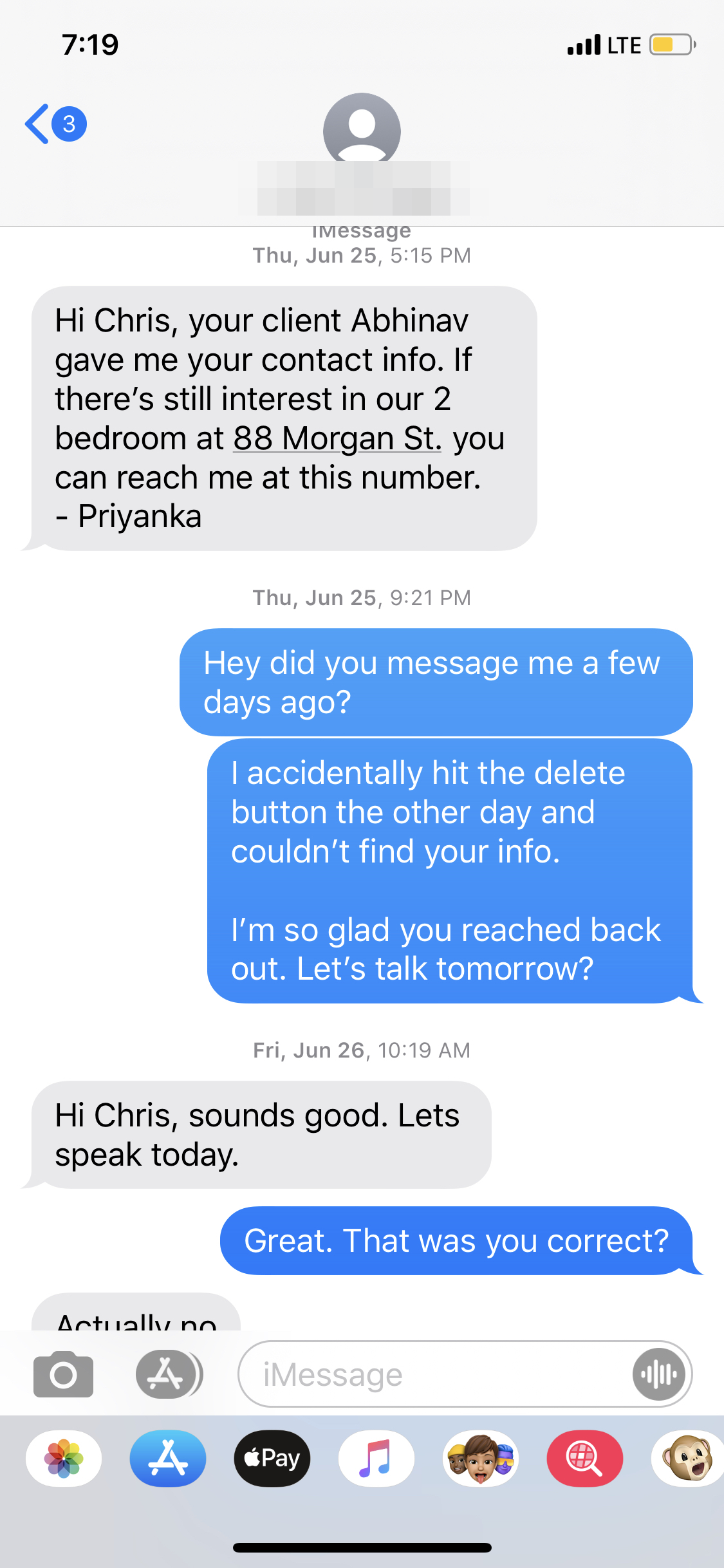Homeowner reply 5